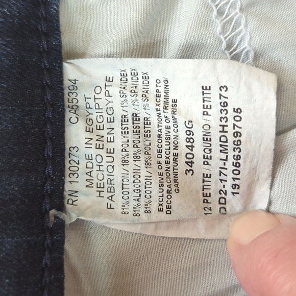 Lee Classic Fit Straight Leg Jeans 12P Blue Distressed Whiskering - Picture 5 of 16